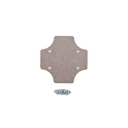 Hammond 1557B Inner Panel, Aluminum 1557BPL